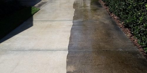 Concrete Power Washing