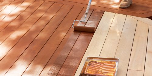 Deck Staining Free Estimate